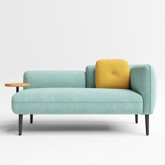 Leisure chair Sofa with table