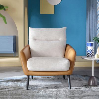 Upholstered Accent Arm Single Chair