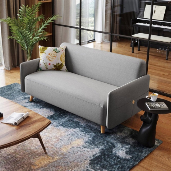 fabric sofa double living room furniture with manufacture price