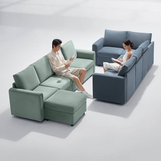 Modern Combination Fabric Sofa Set for Living Room