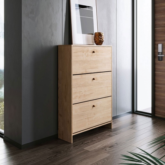 Modern Wood Chest Cabinet for Living Room