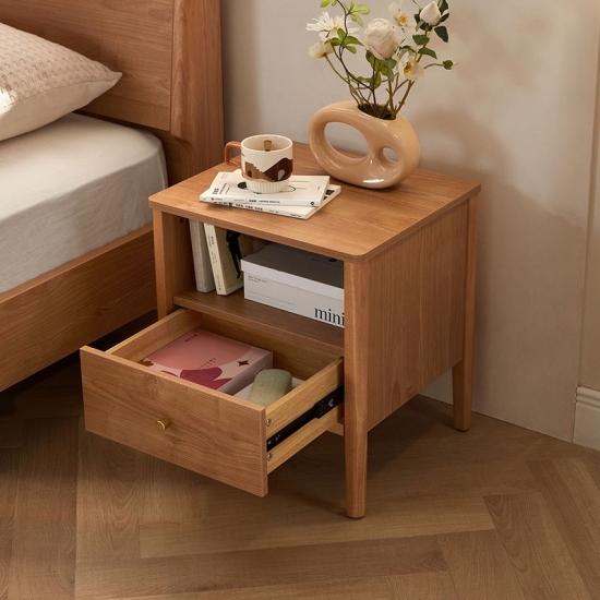 Modern Night Stand Wood Bedside Table
