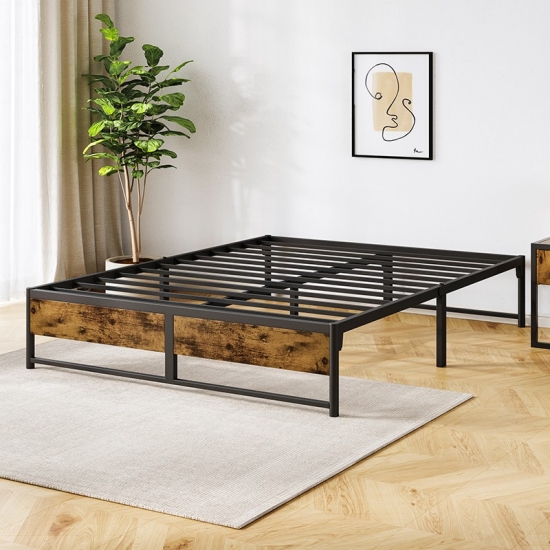 Modern Metal Double Bed Frame