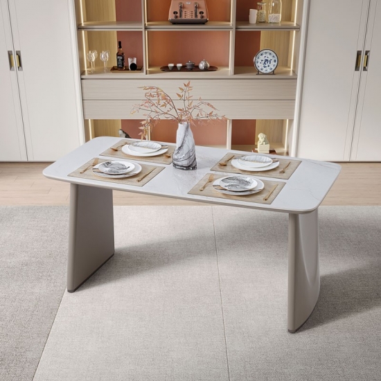 Modern Marble Dining Table Set