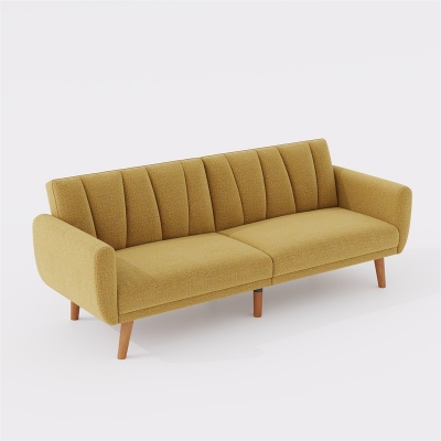 Upholstered Fabric Living Room Sofa