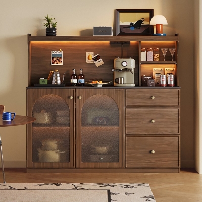 LINSY Modern Walnut Cabinet