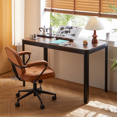 Vintage Spacious Home Office Writing Desk