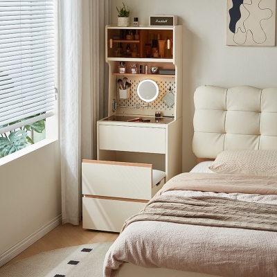 Modern Bedroom White Functional Dresser