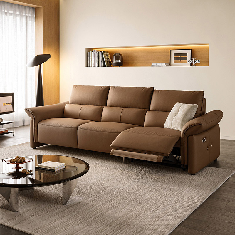 Sofa Recliner Kulit Model Baru LINSY G223-A