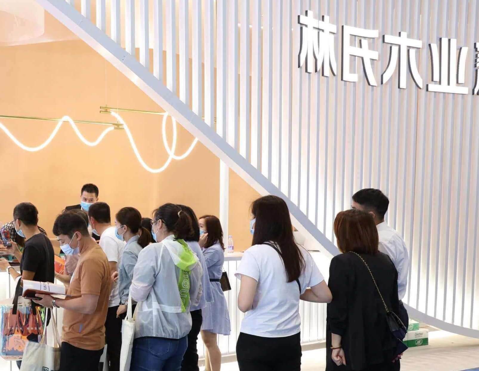 Pemasok furnitur LINSY HOME dengan Pameran Furnitur Internasional Shenzhen 2021
