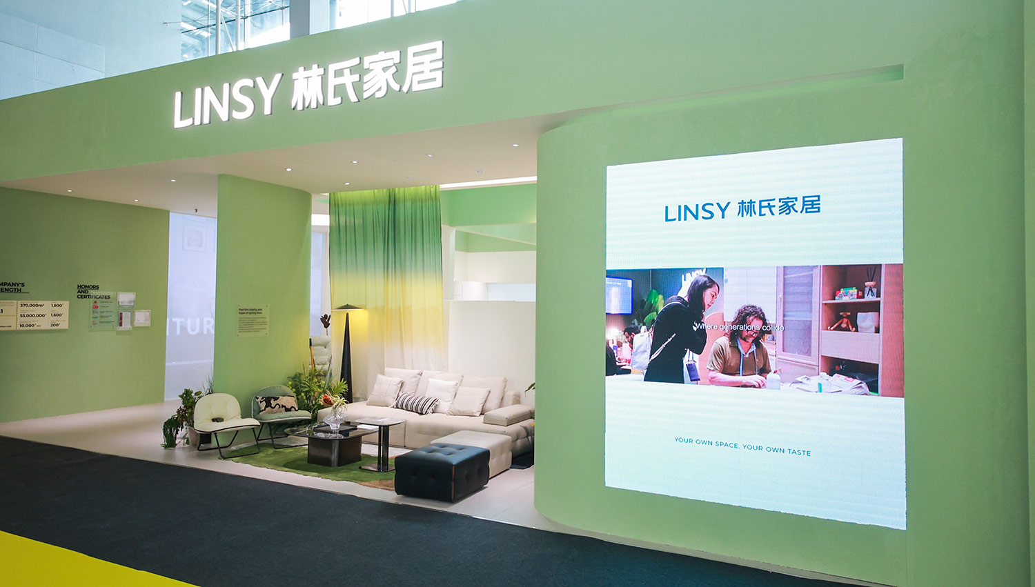 LINSY di Pameran Furnitur Internasional Tiongkok ke-55